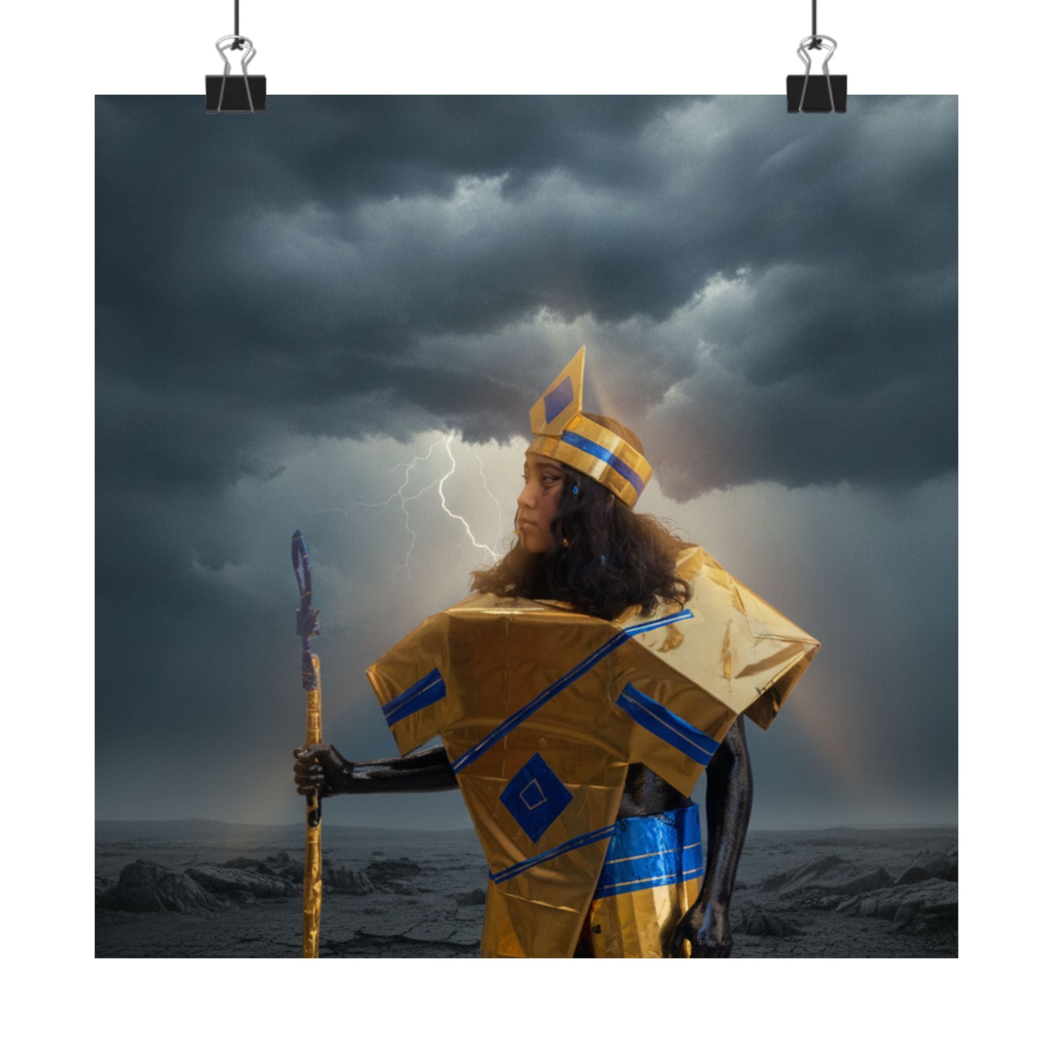 Dramatic Storm art print — product view 11