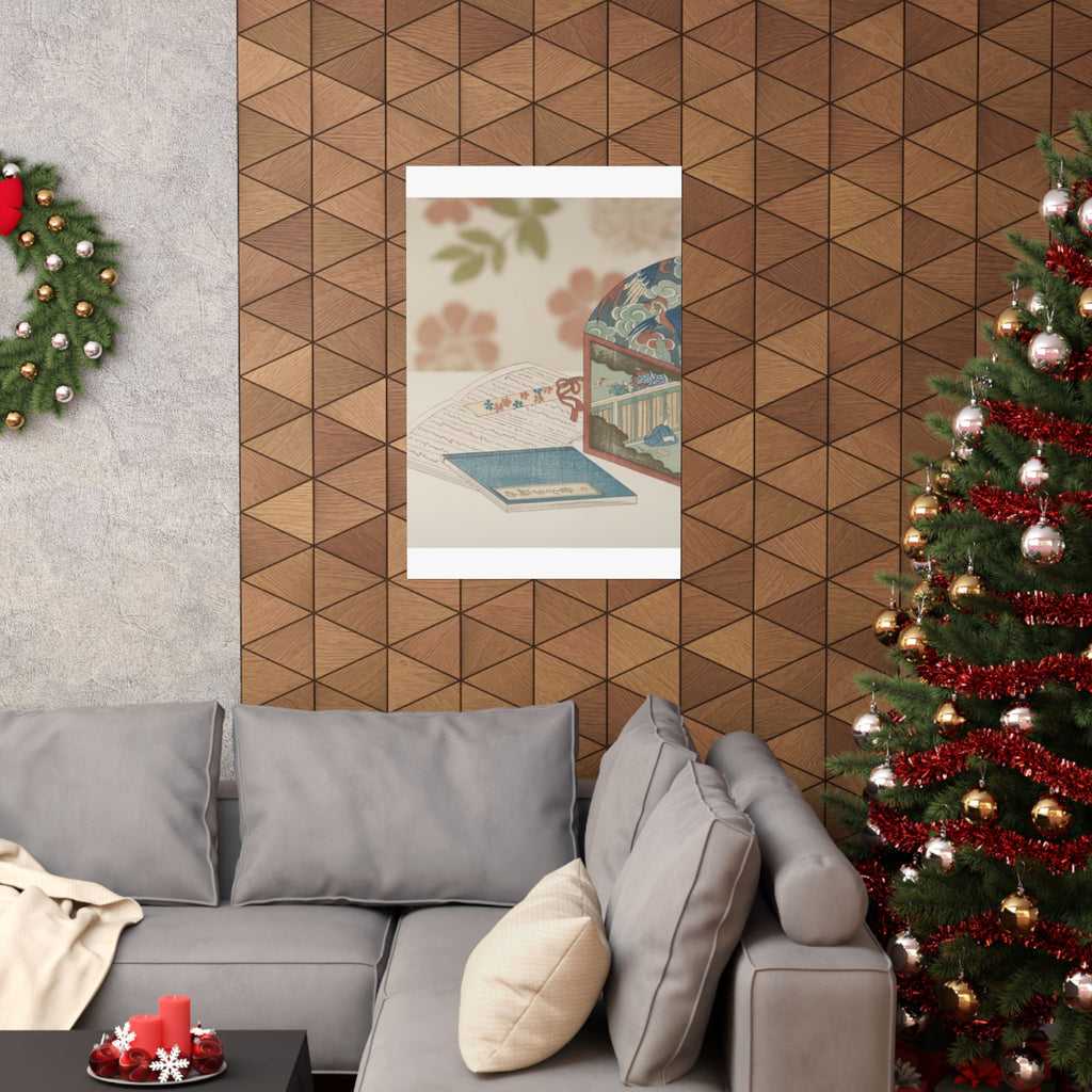 Product Marketing — Box And Books — Matte Poster
