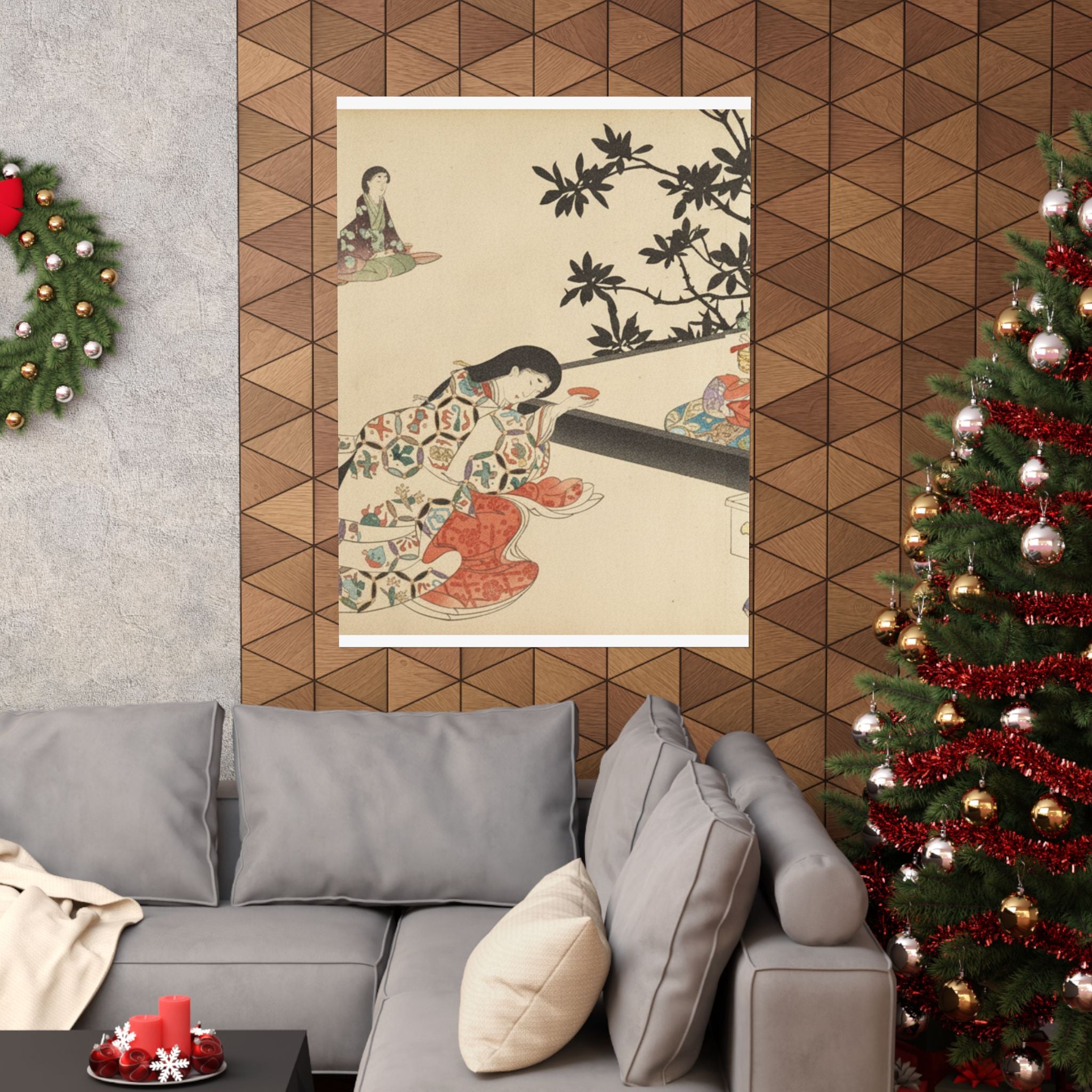 Botanical — Chiyoda Castle (Album Of Women) — Matte Poster