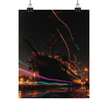 Fast Furious — Yokohama Trade: Picture Of Westerners Shipping Cargo — Matte Poster