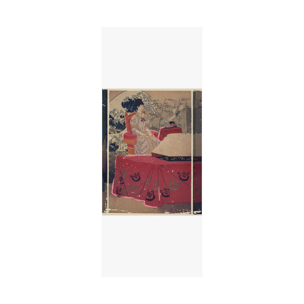 Japanese Street — Illustration Of The  Empress Visiting The General Staff Headquarters [To Present — Matte Poster