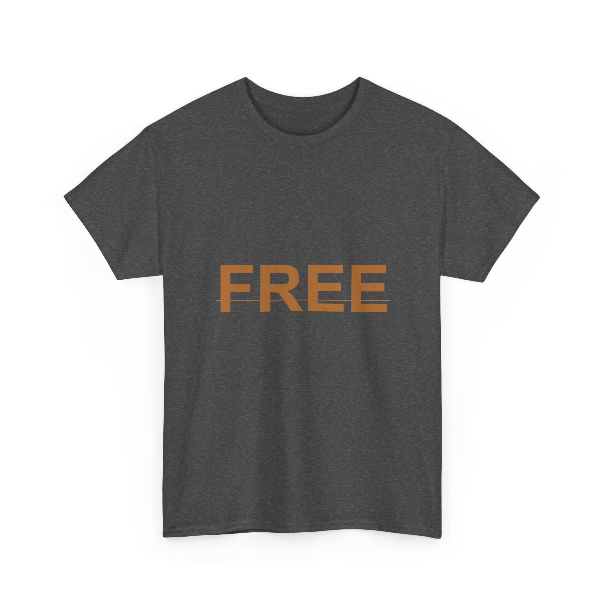 FREE Minimal Rust Serif Typography Graphic Tee