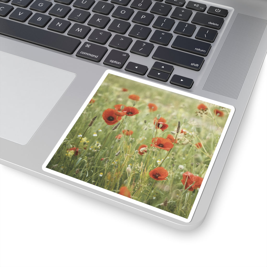 Watercolor — Flower — Kiss-Cut Sticker