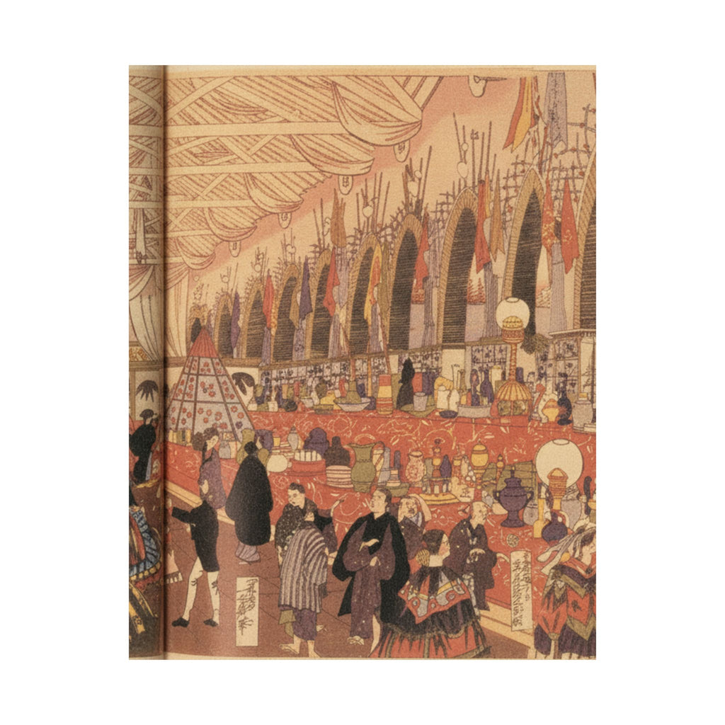 Southern Sunset — Picture Of A Prosperous English Trading Firm In Yokohama — Matte Poster