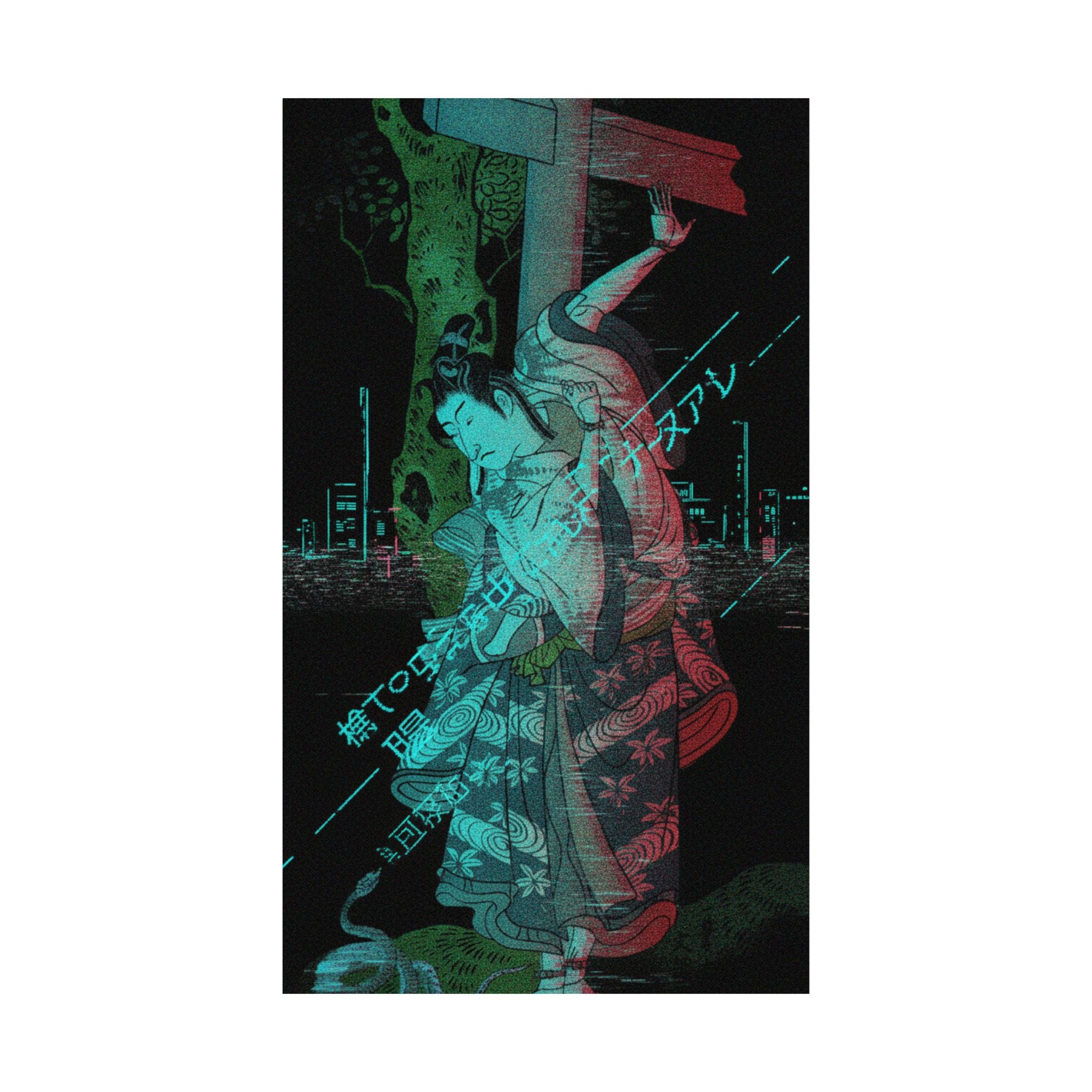 Glitch Culture — Portrait Of An Actor — Matte Poster