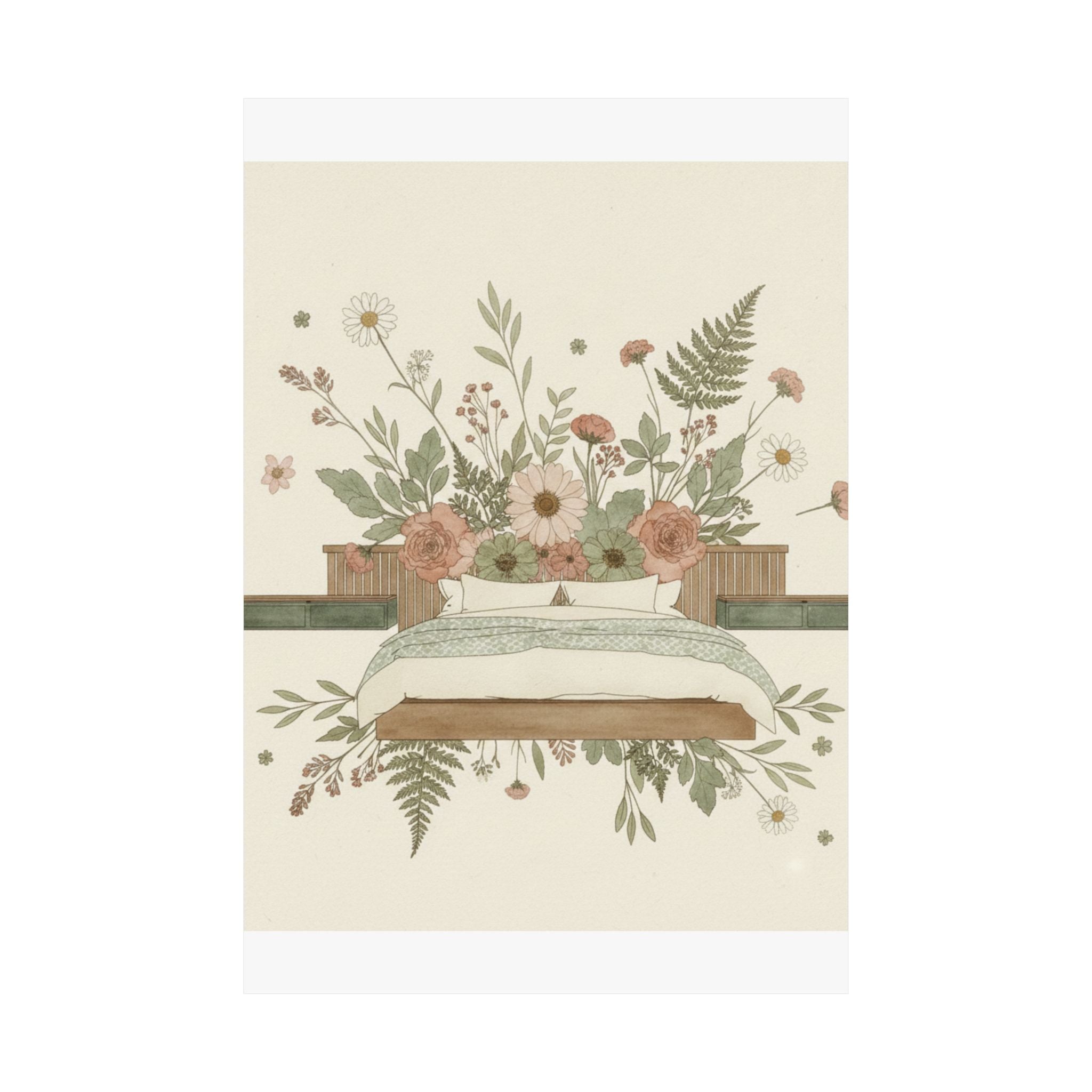 Botanical — Bedroom — Matte Poster