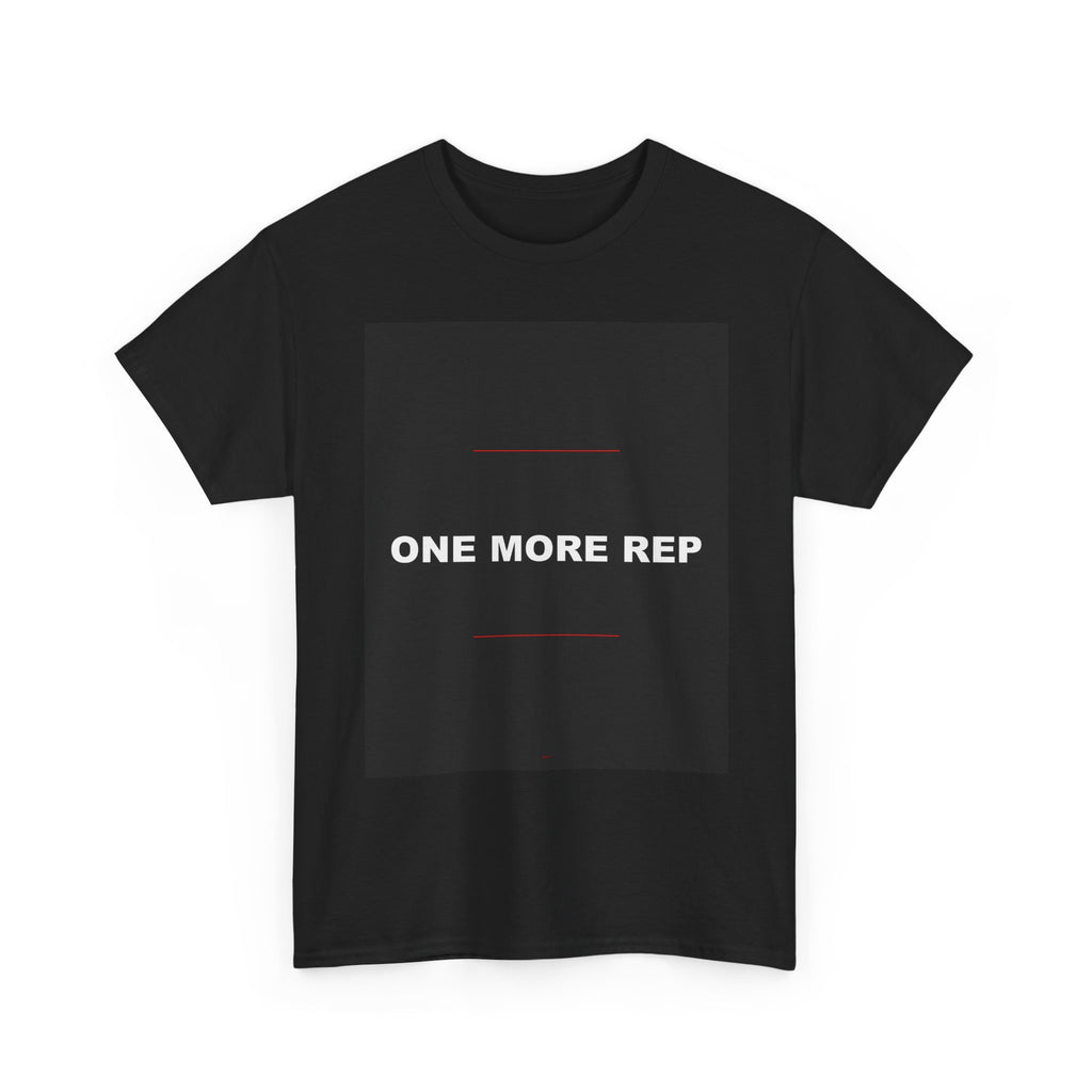 ONE MORE REP graphic tee — product view 3
