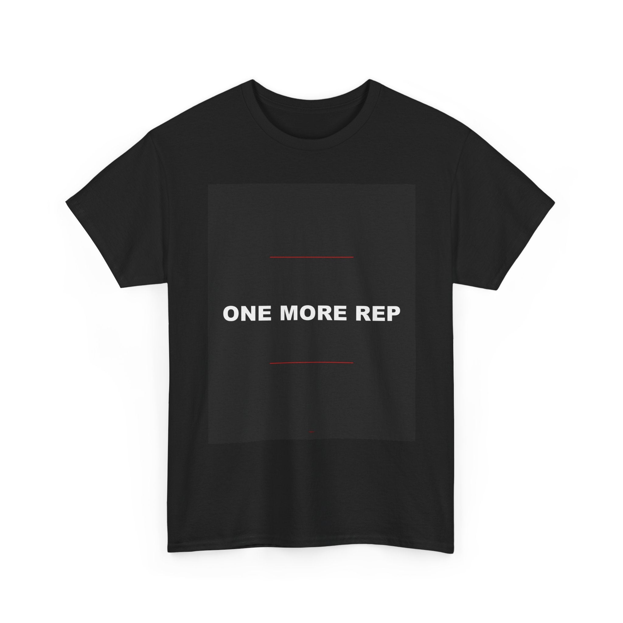 ONE MORE REP graphic tee — product view 3