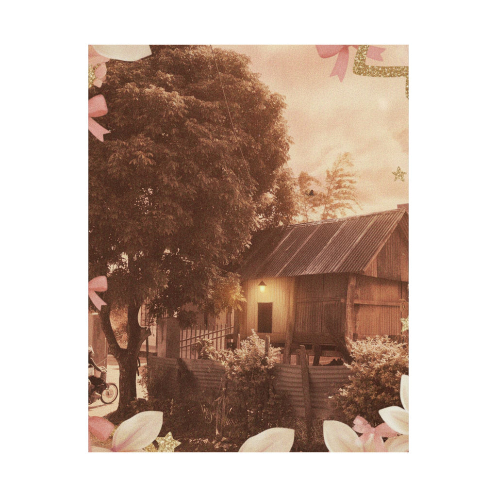 Southern Sunset — House — Matte Poster