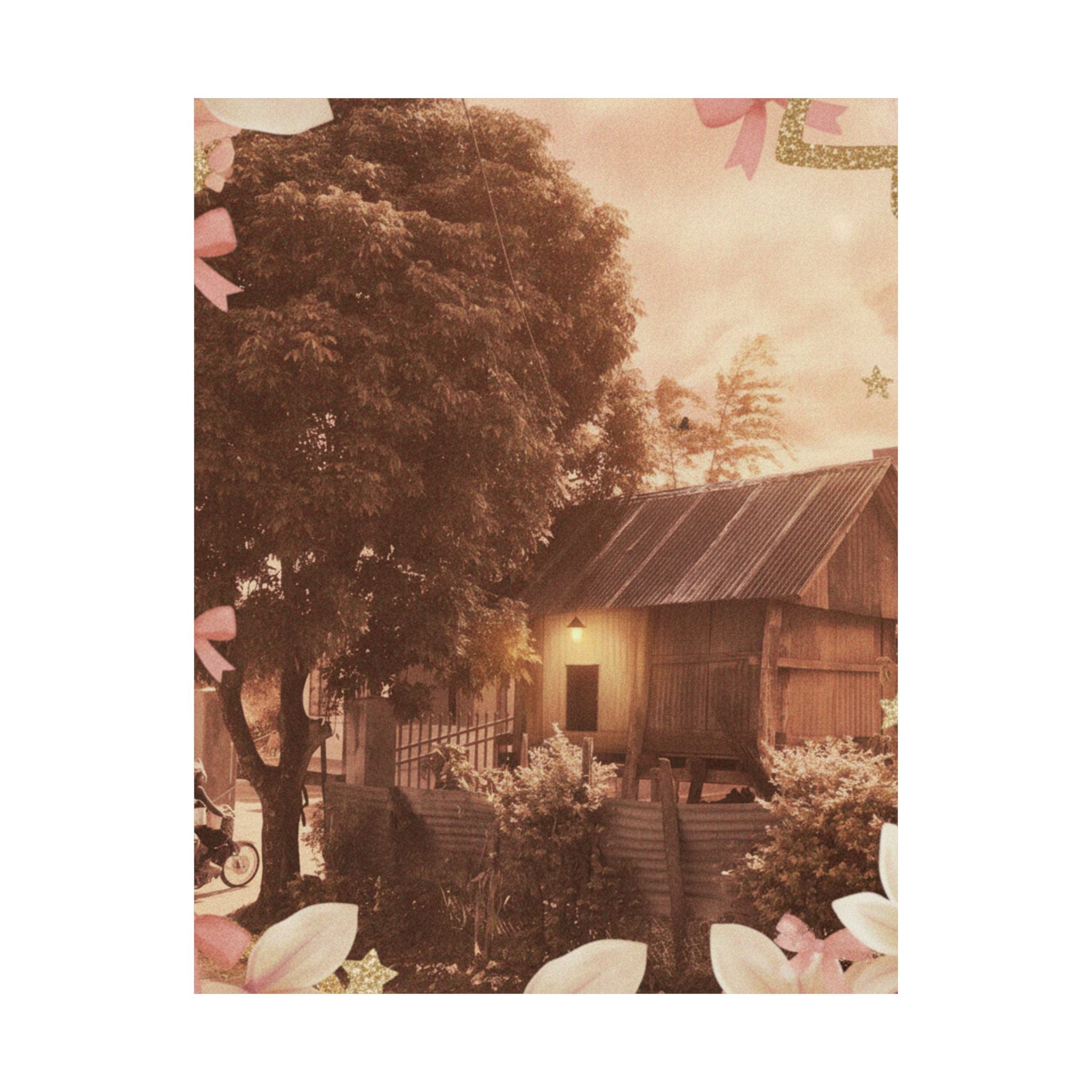 Southern Sunset — House — Matte Poster