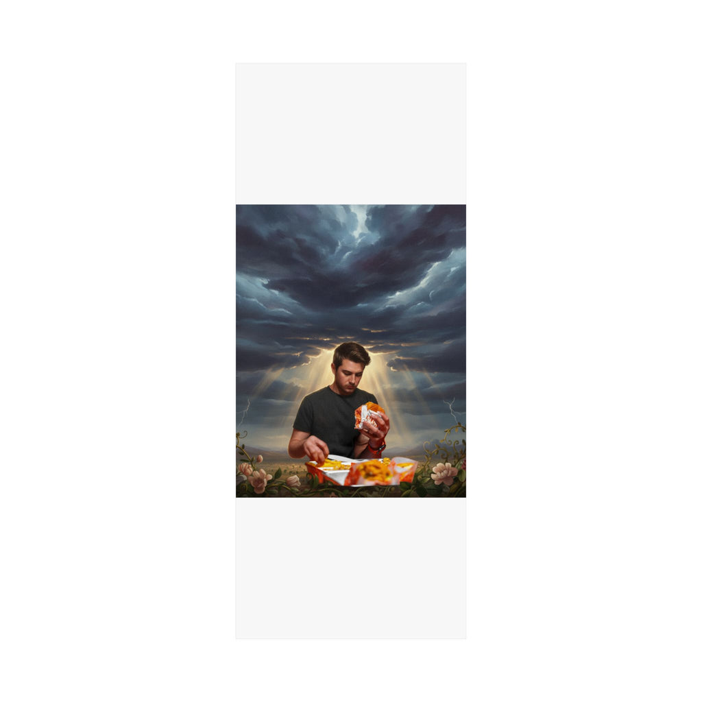 Dramatic Storm — Person — Matte Poster