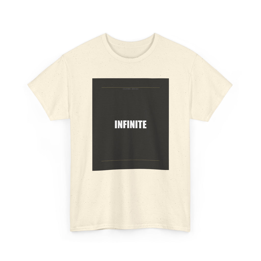 INFINITE Bold Type Charcoal Block Graphic Tee