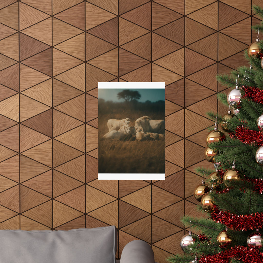 Cinematic — Lion — Matte Poster