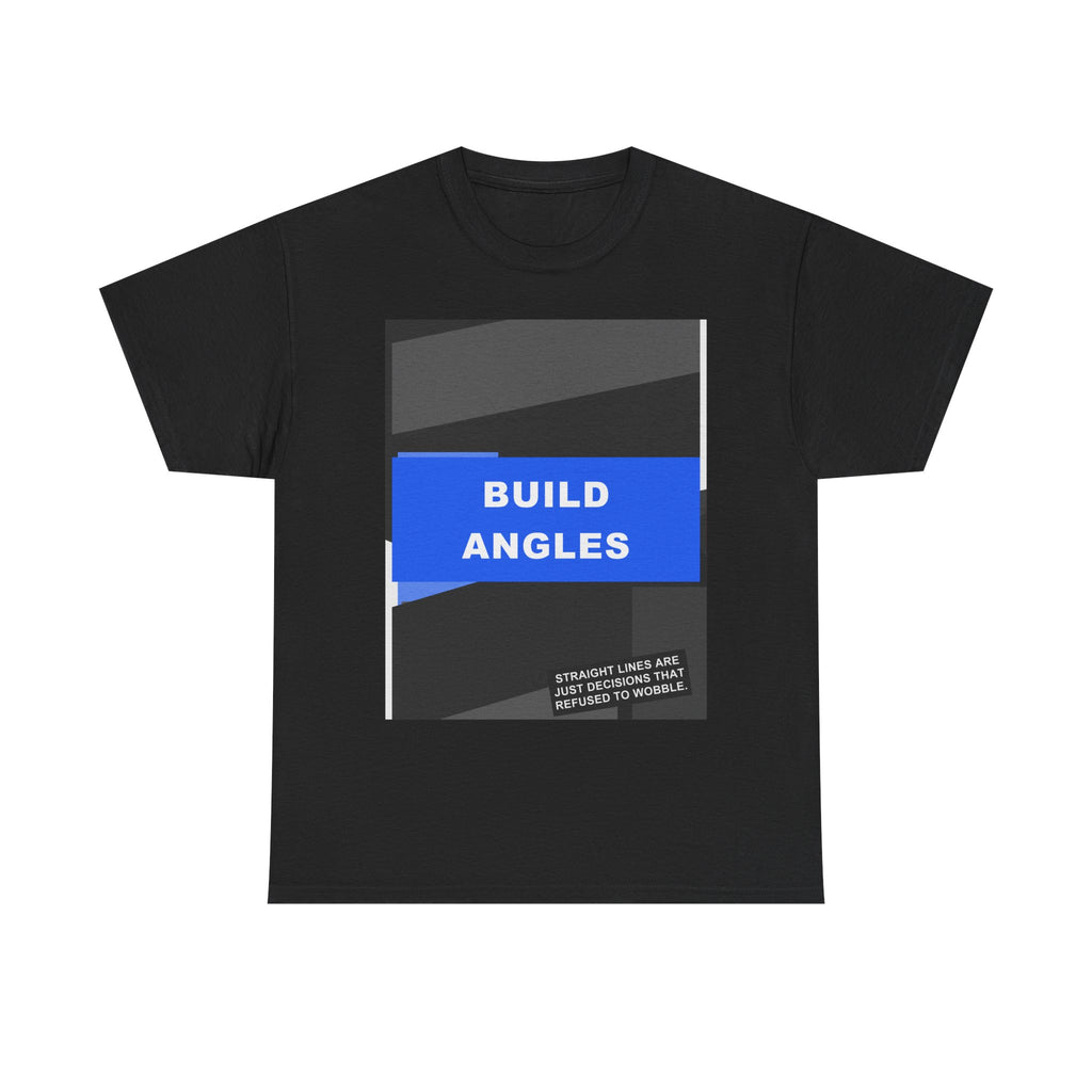 BUILD ANGLES graphic tee by Zukkay