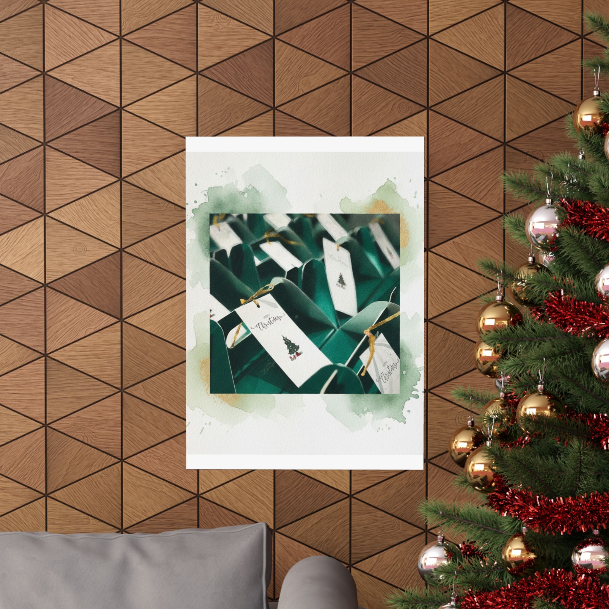 Watercolor — Gift — Matte Poster