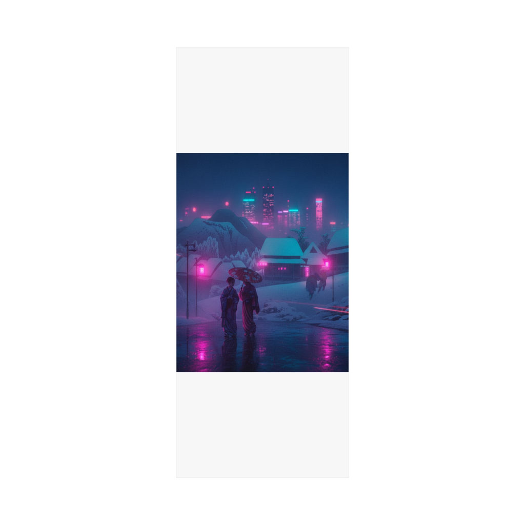 Neon Noir — Evening Snow — Matte Poster