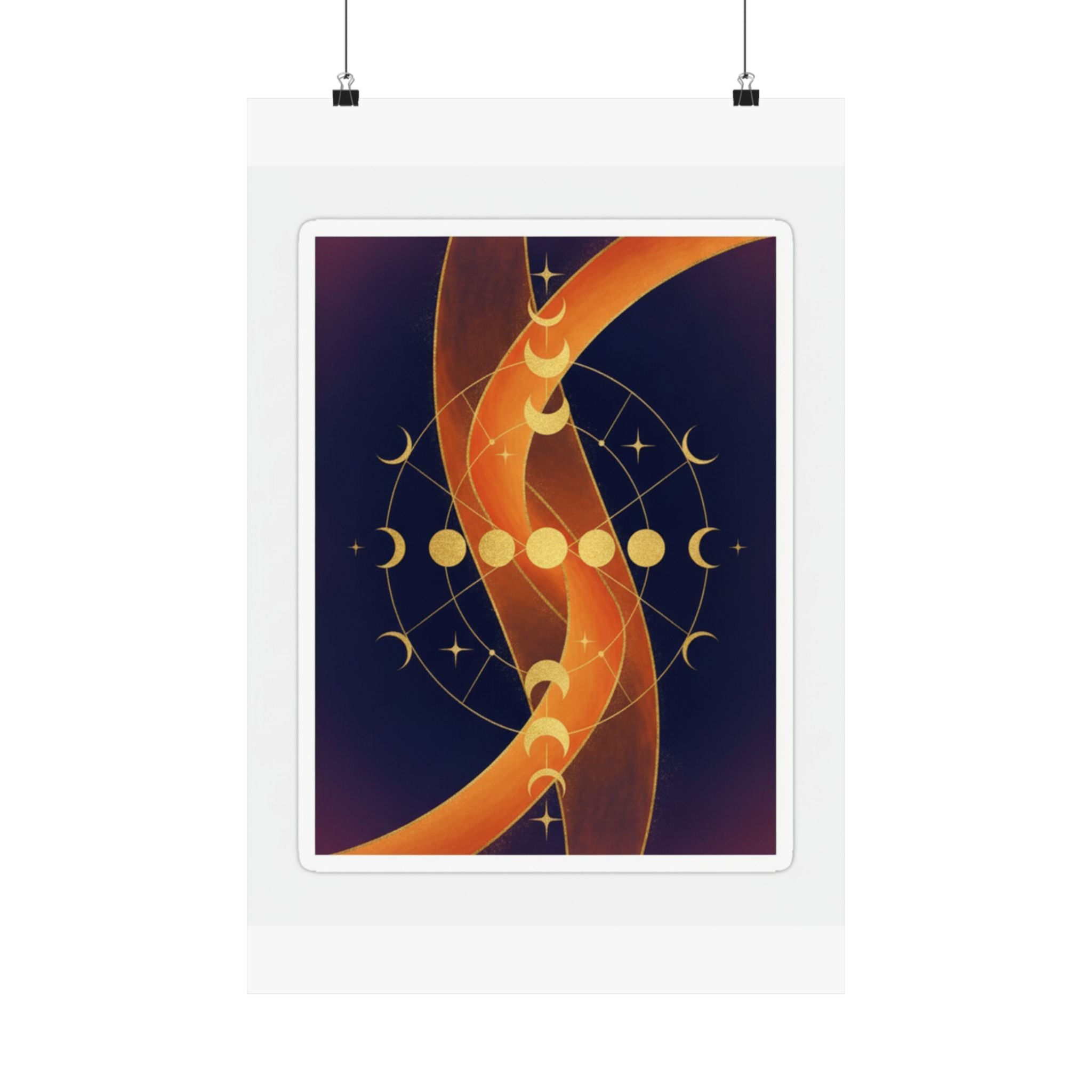 Celestial — Abstract — Matte Poster
