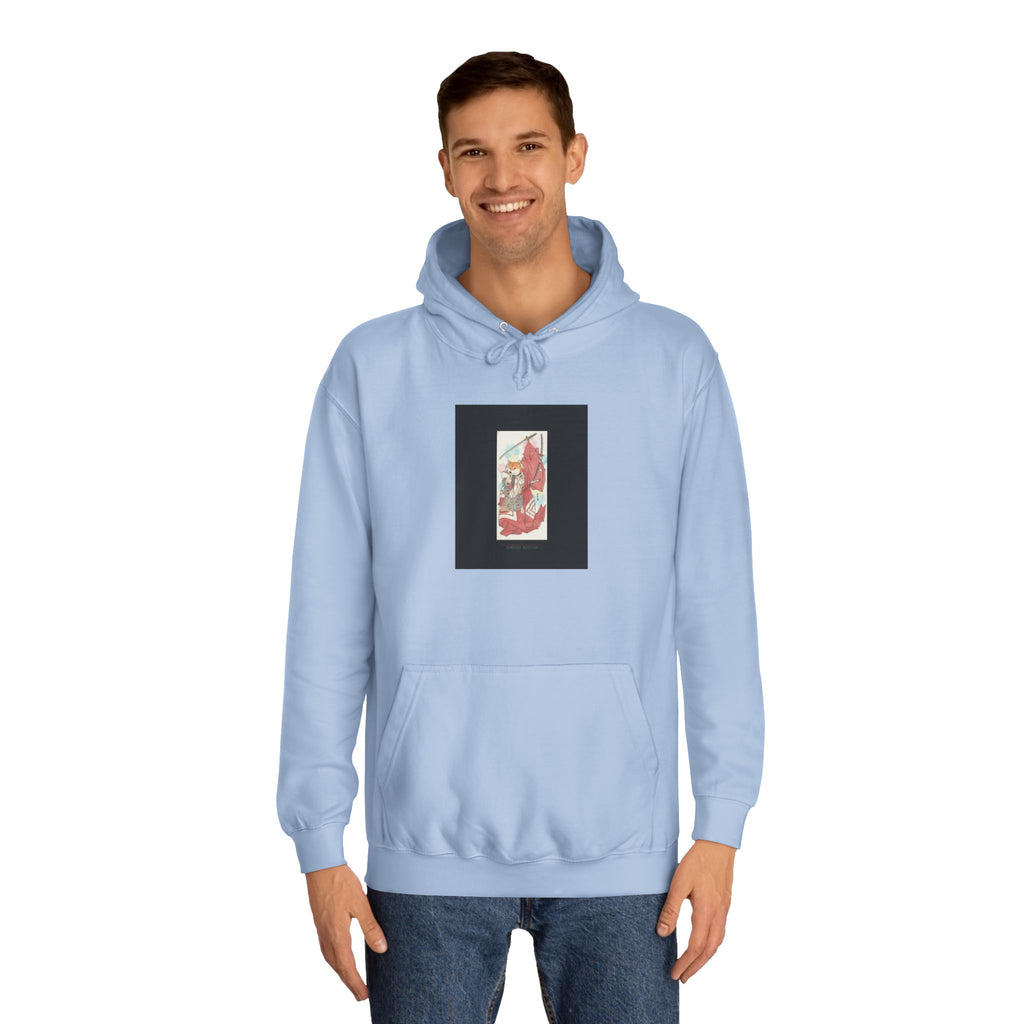 Limited Edition Fox Samurai Ukiyo-e Graphic Hoodie