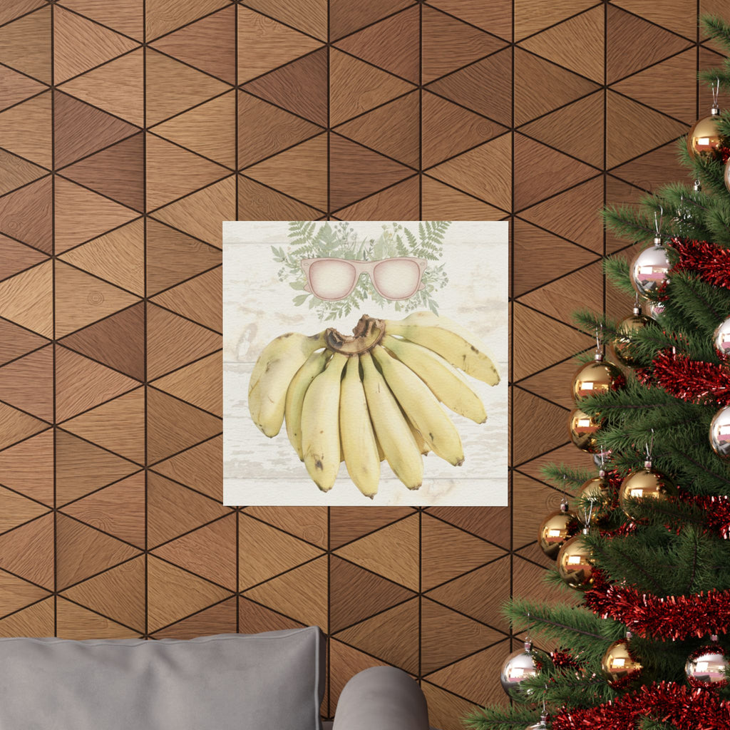 Botanical — Bananas — Matte Poster