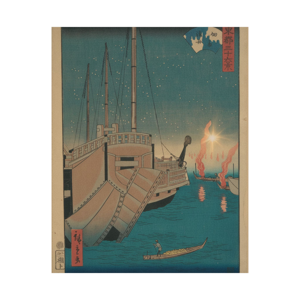 Cinematic — Tsukudajima Gyoshoi — Matte Poster