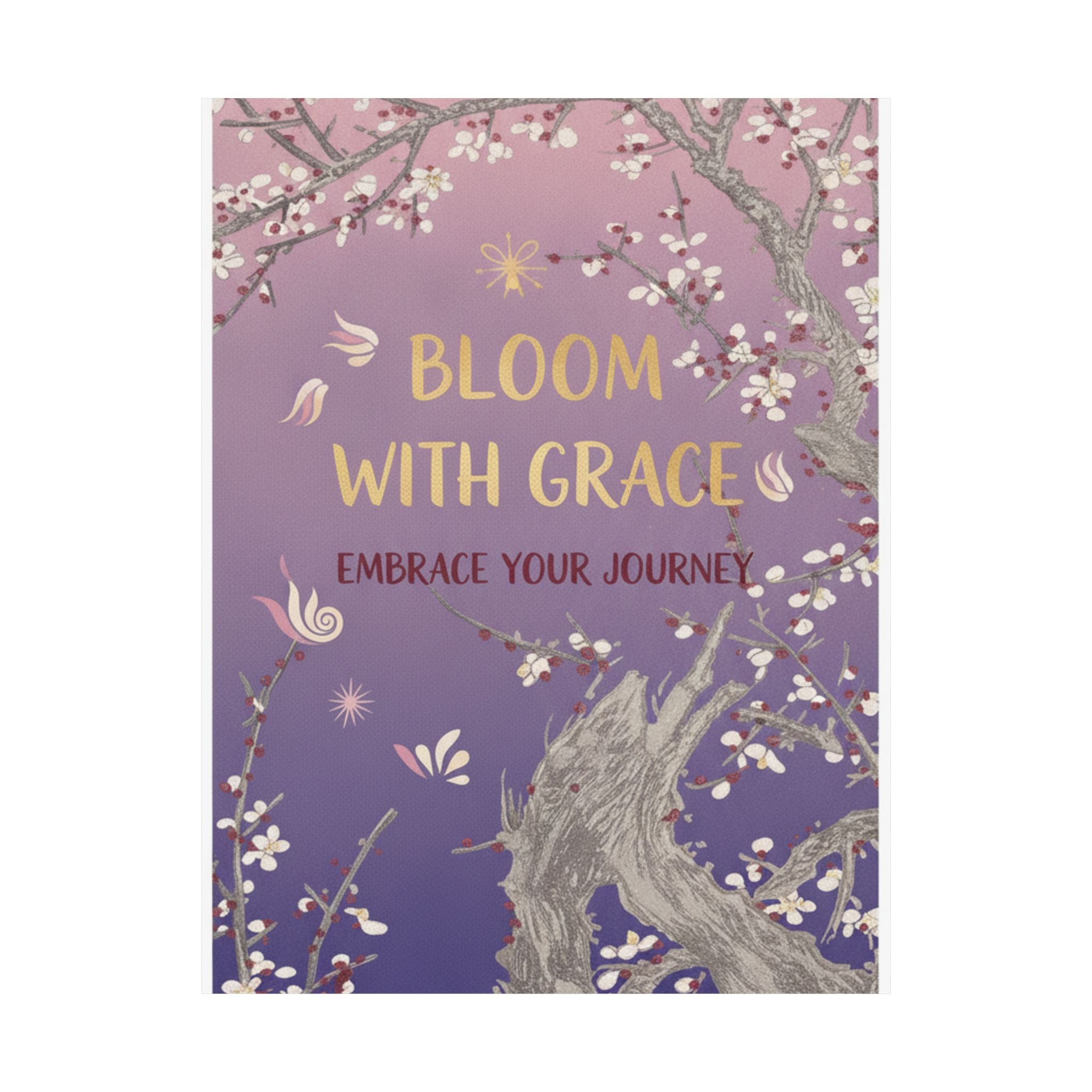 Affirmation — Plum Tree In Blossom — Matte Poster