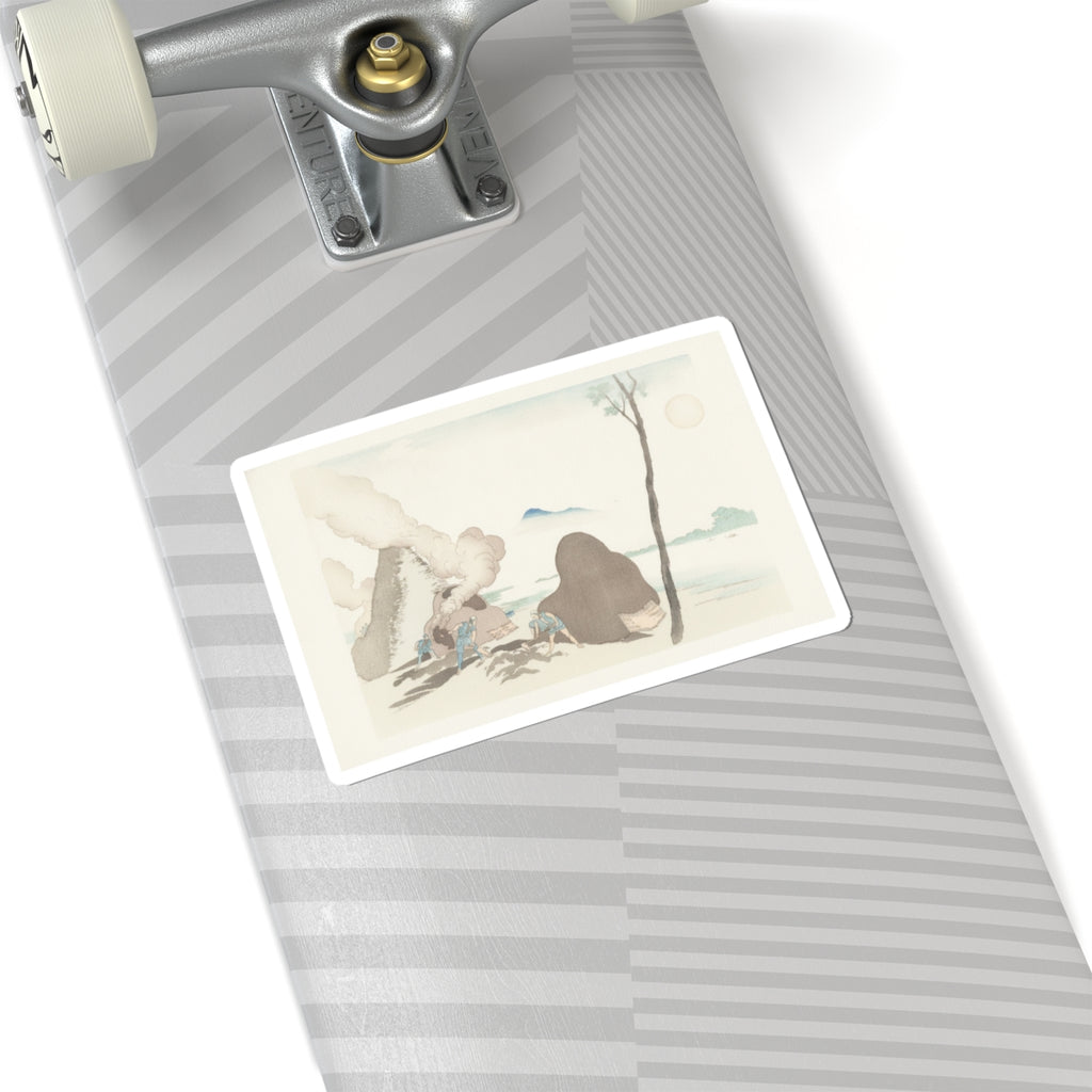 Watercolor — Asakusa Imado — Kiss-Cut Sticker