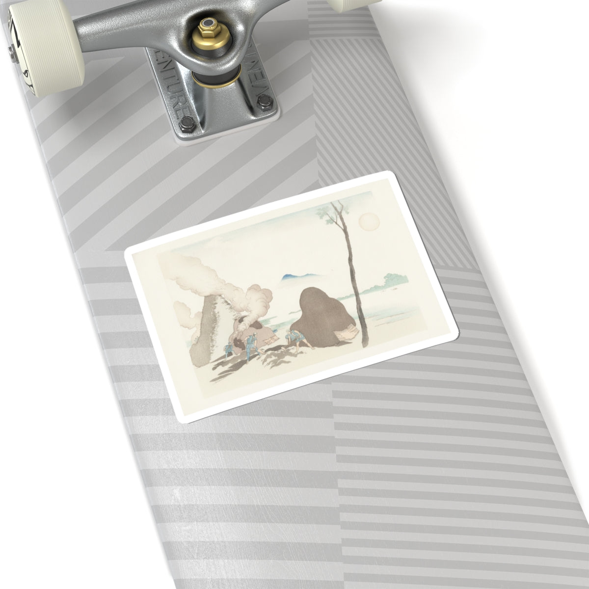 Watercolor — Asakusa Imado — Kiss-Cut Sticker