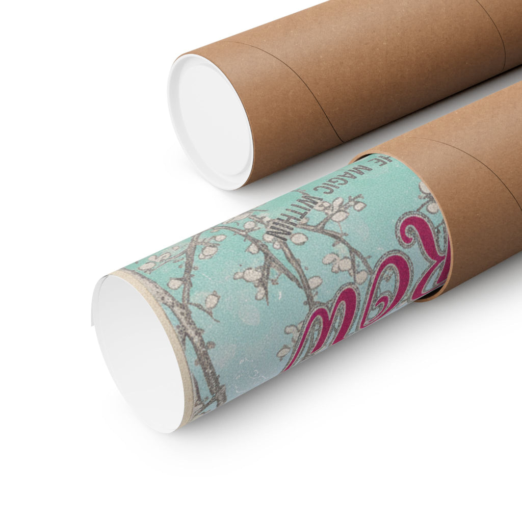 Affirmation — Plum Tree In Blossom — Matte Poster