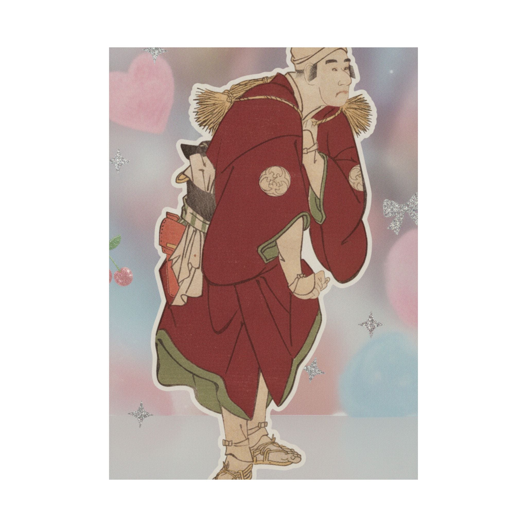 Product Marketing — Bandō Mitsugorō Ii As The Farmer Asakusa No Jirōsaku — Matte Poster