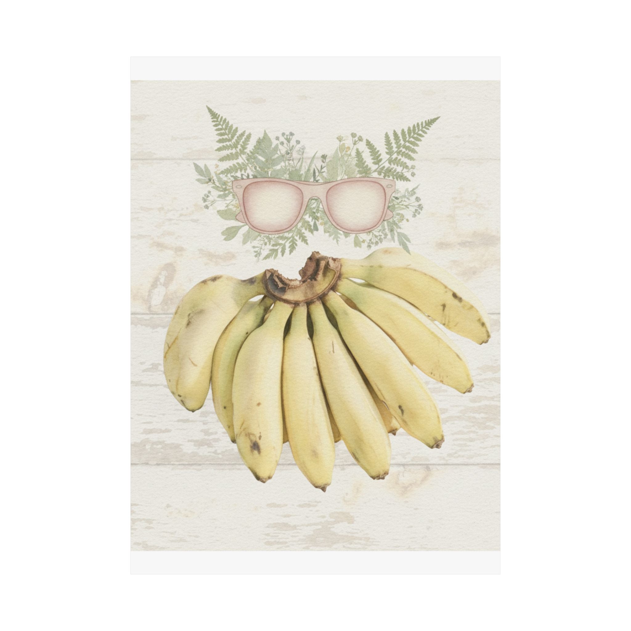 Botanical — Bananas — Matte Poster