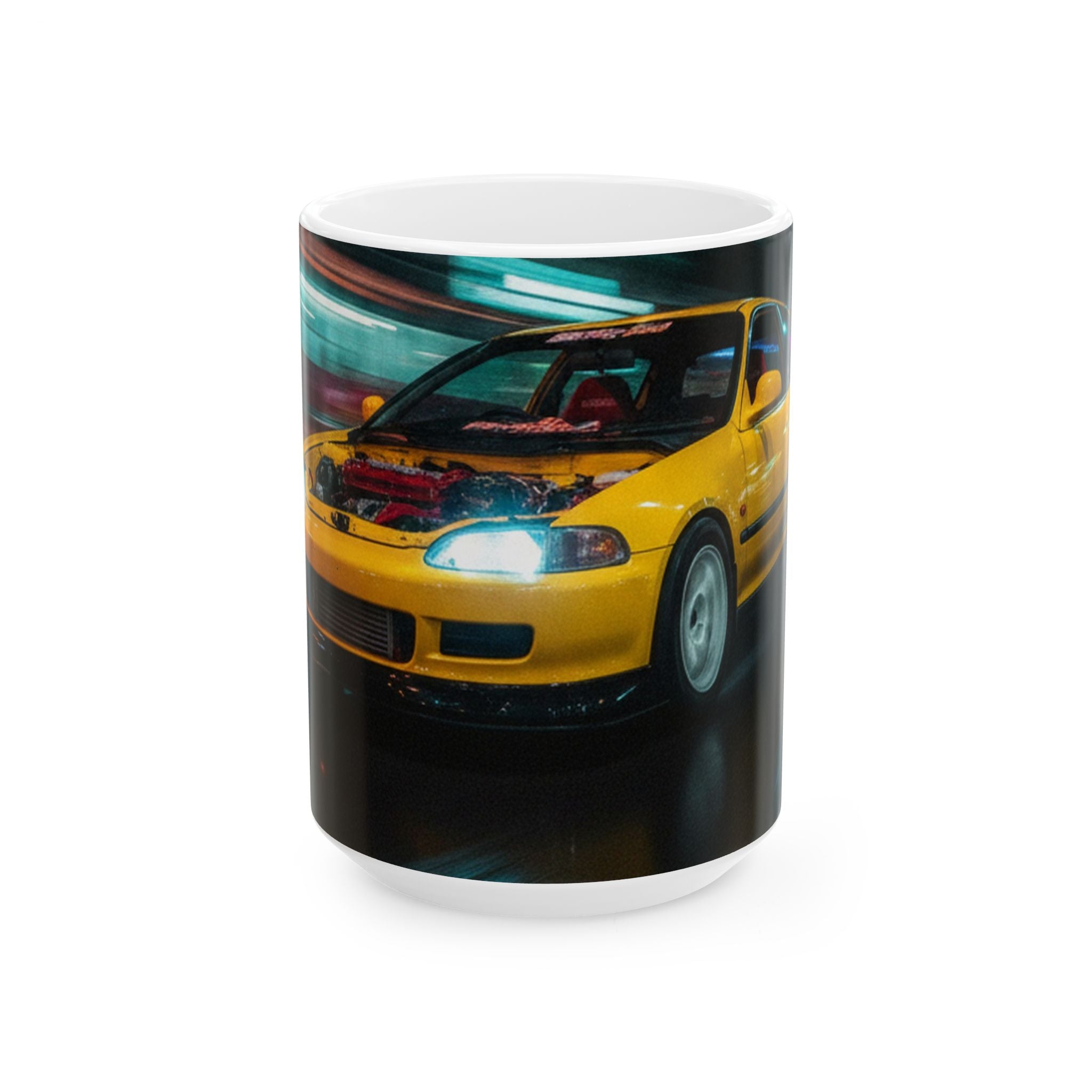 BRED IN THE CITY ceramic mug — product view 2