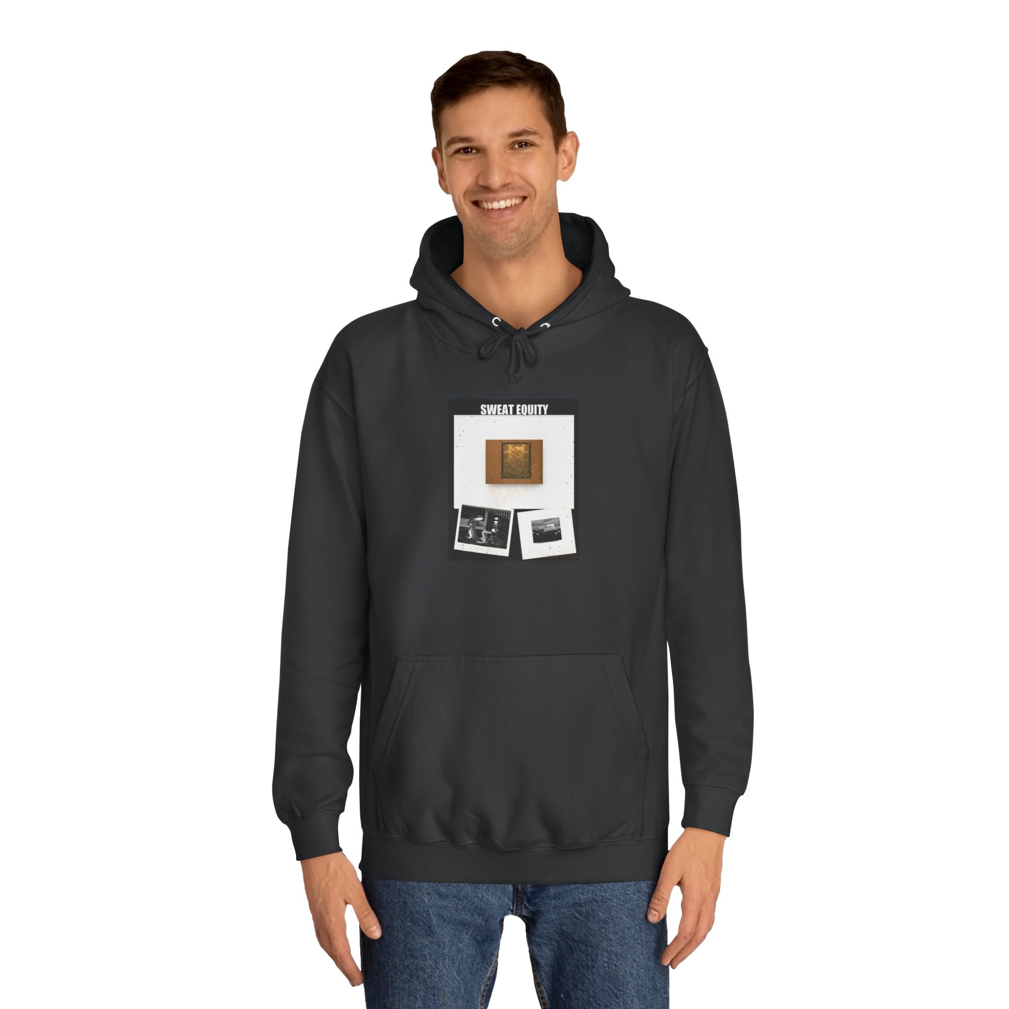 Sweat Equity Photo Collage Poster Pullover Hoodie