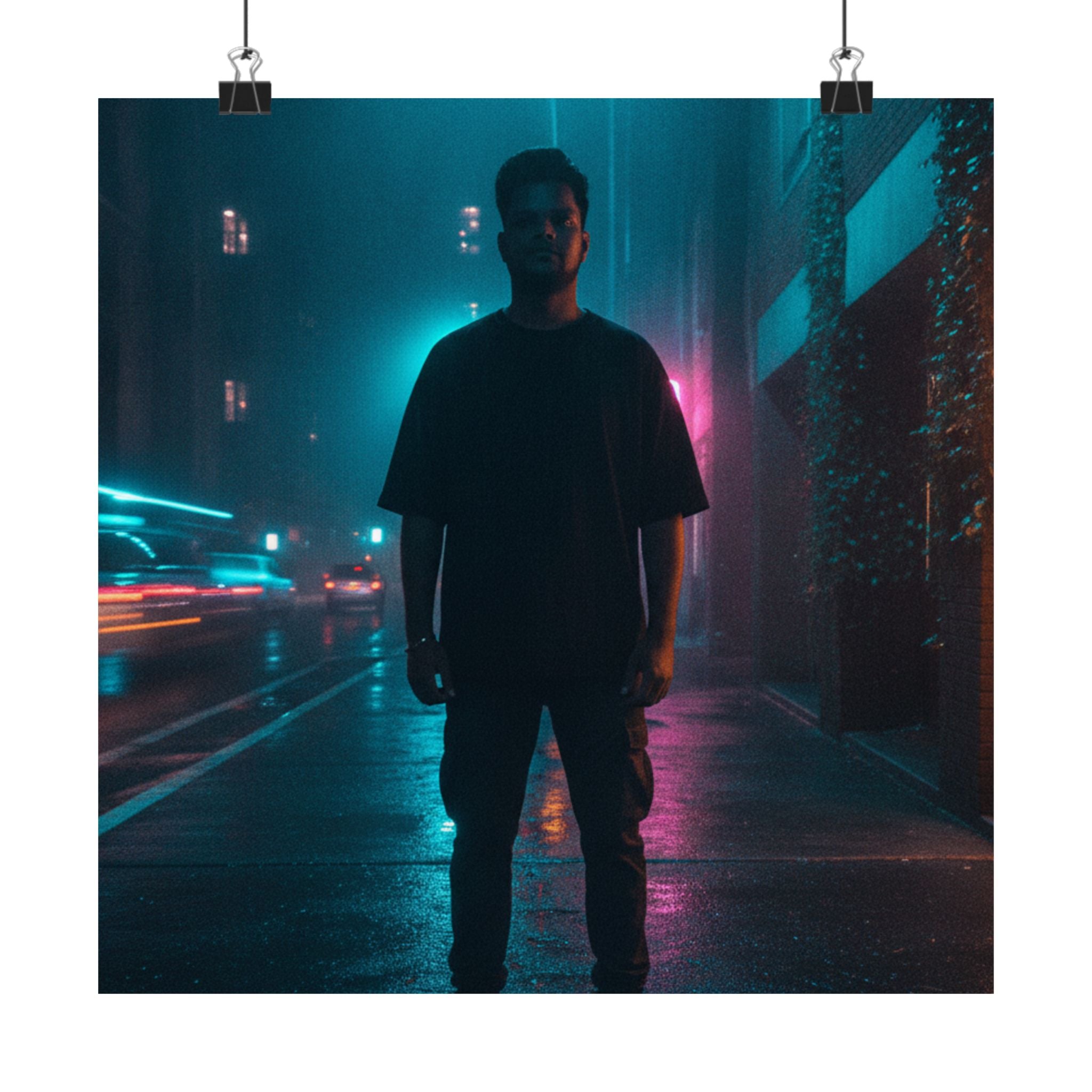 Neon Noir art print — product view 9