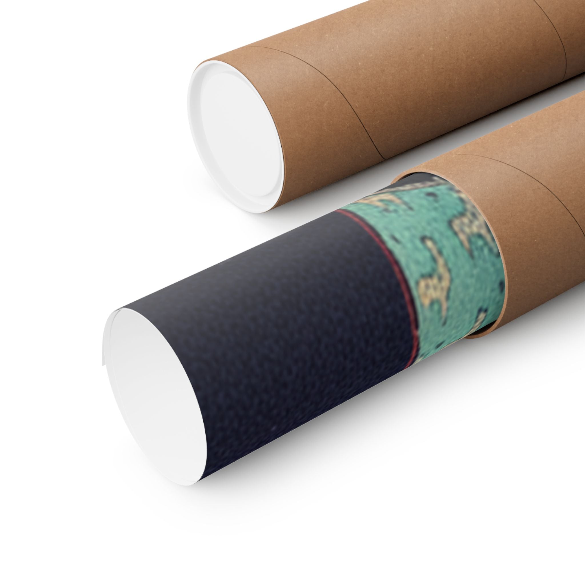 Japanese Street — Dog — Matte Poster