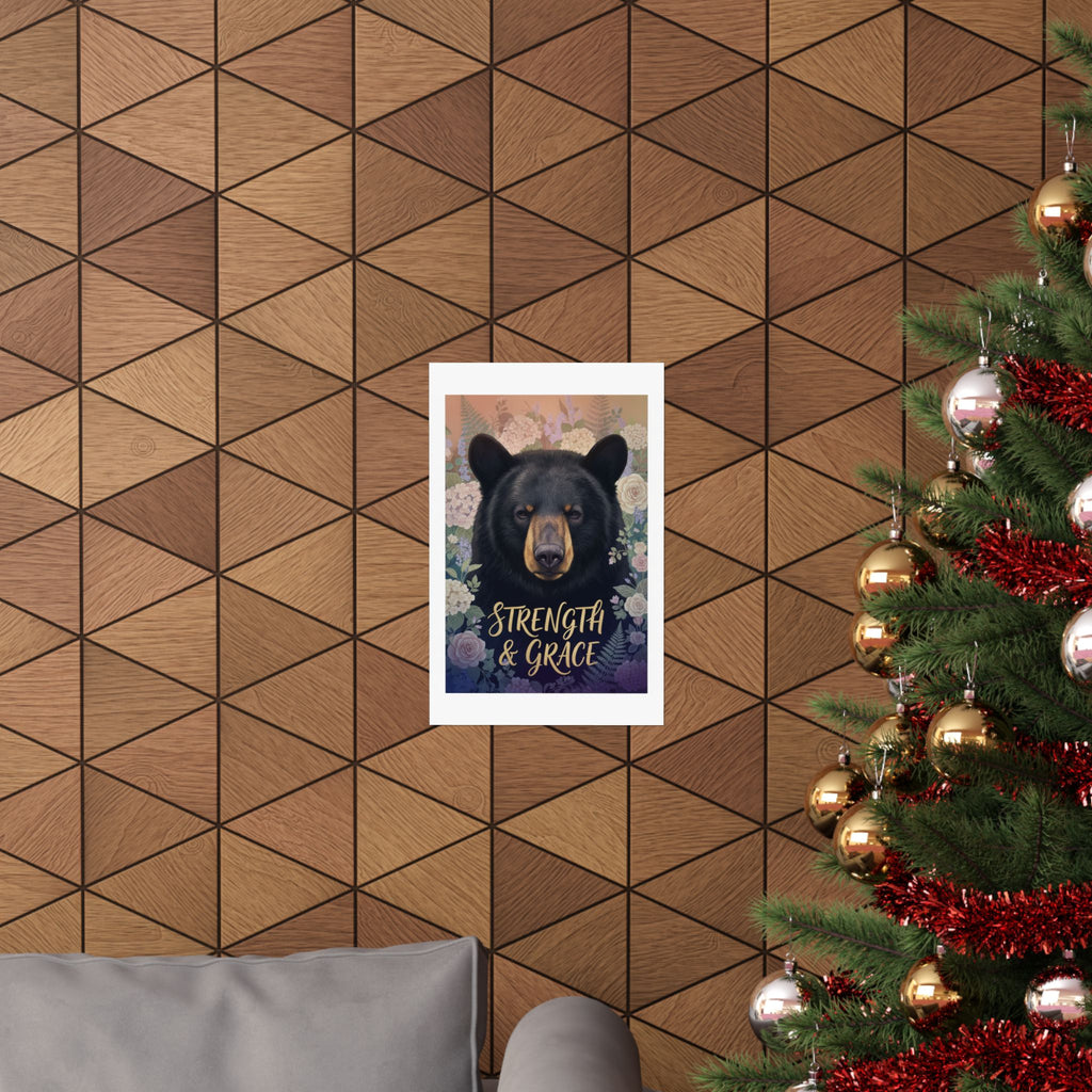 Affirmation — Bear — Matte Poster