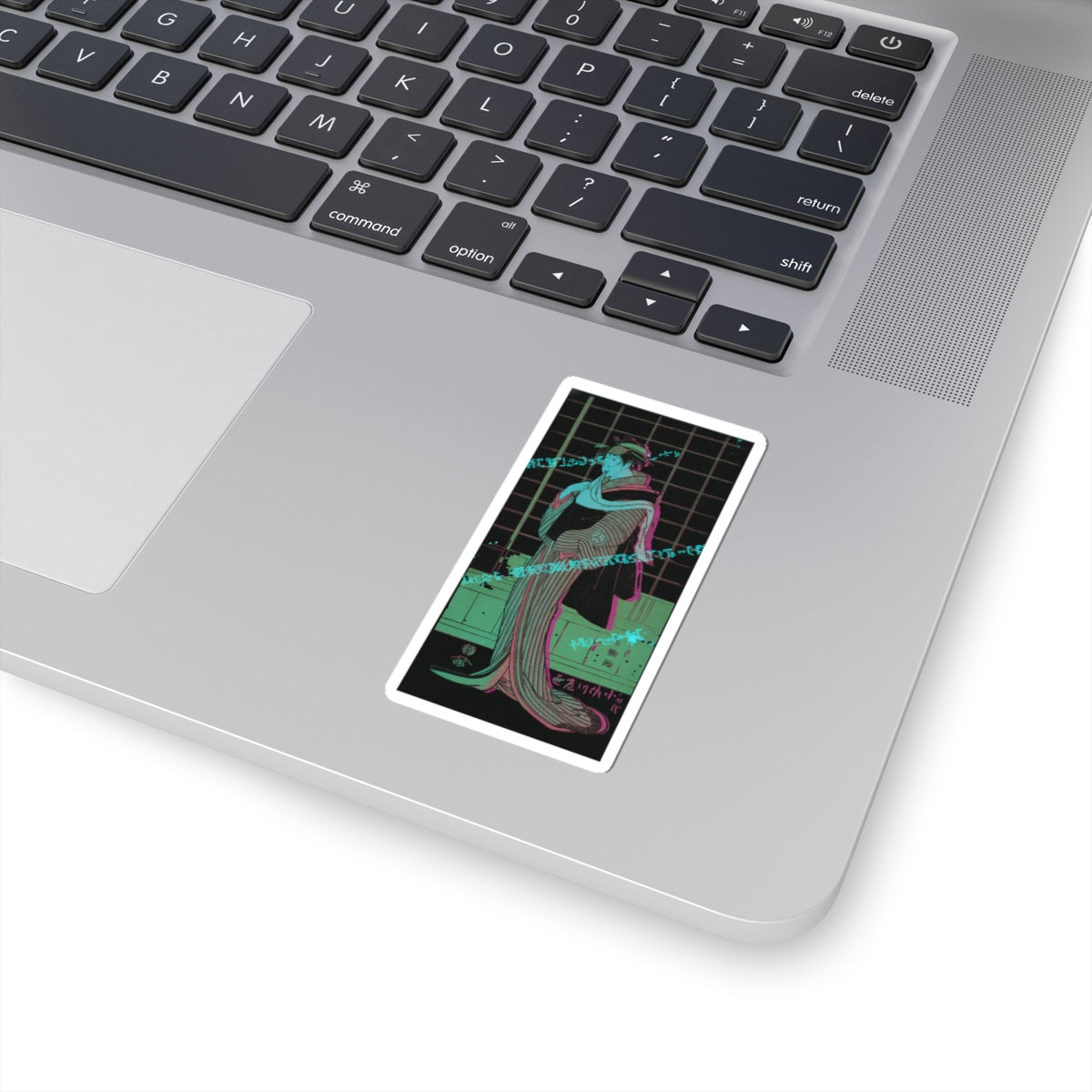 Glitch Culture — Osagawa Tsuneyo Ii As The Hairdresser O-Roku — Kiss-Cut Sticker