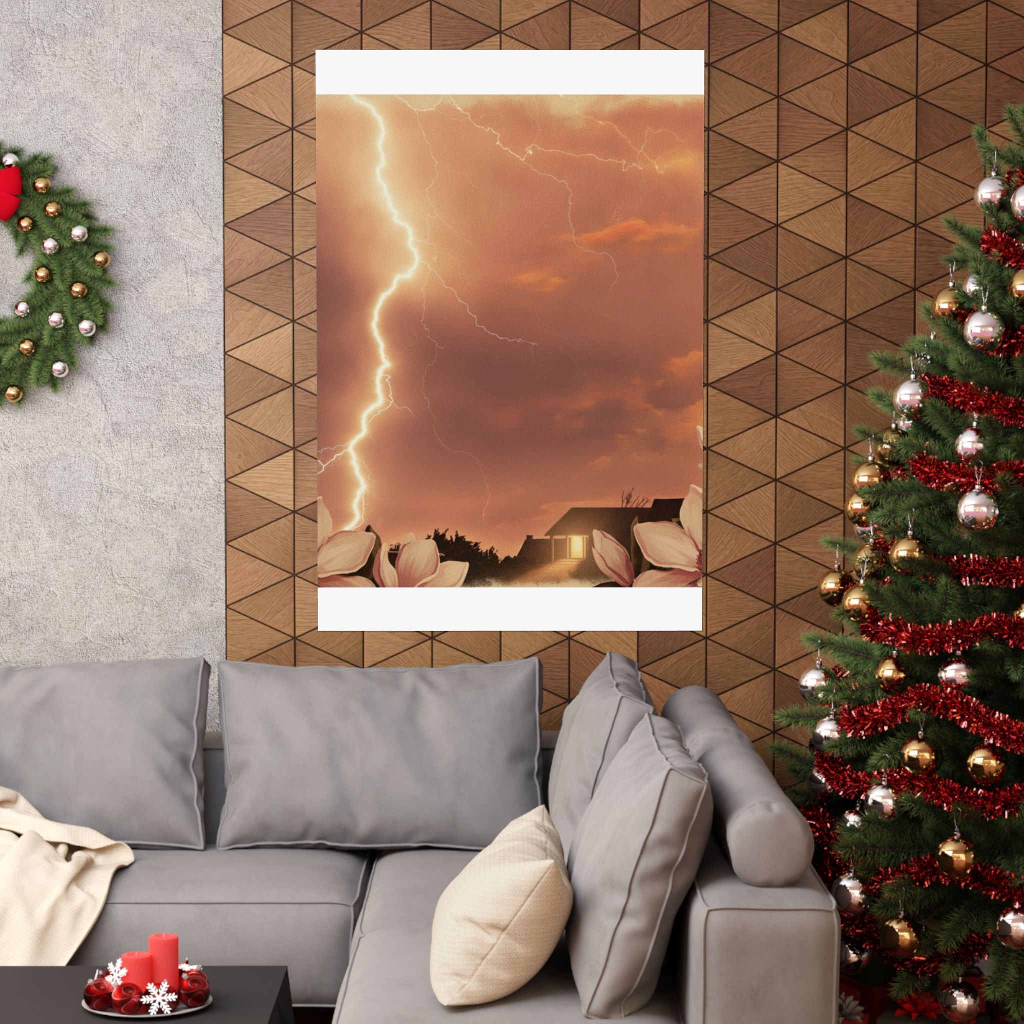 Southern Sunset — Lightning — Matte Poster