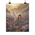 Scenic Nature — Toriyama Akinari Terutada With Ghost; (The Lavender Chapter) — Matte Poster