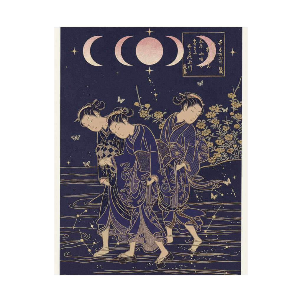 Celestial — The Tama River At Ide, Yamashiro Province — Matte Poster