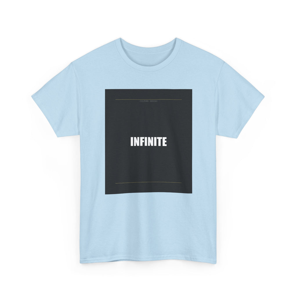 INFINITE Bold Type Charcoal Block Graphic Tee