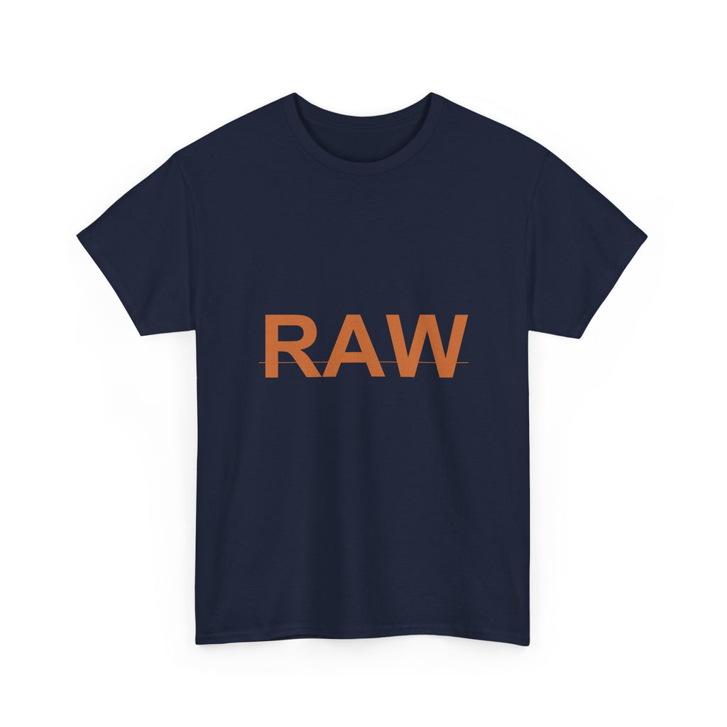 RAW Rust Block Letter Statement Graphic Tee