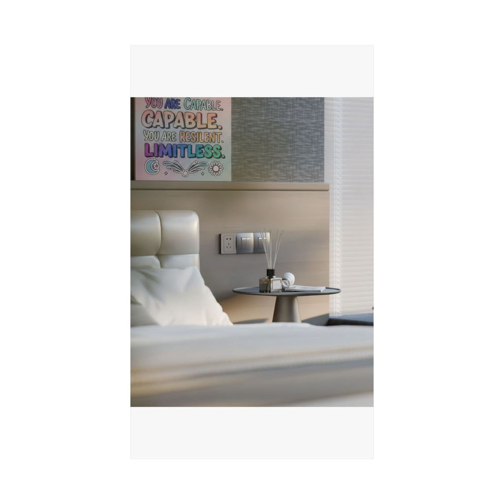Affirmation — Bedroom — Matte Poster