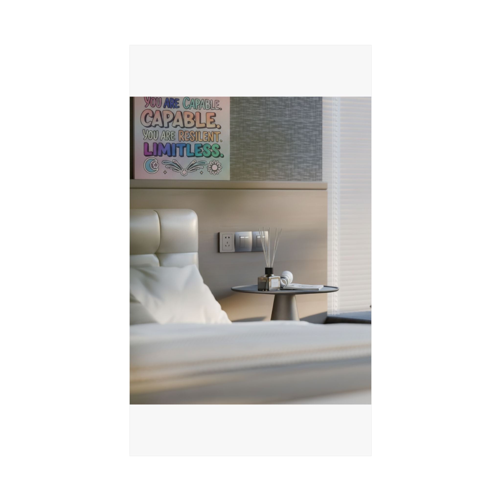Affirmation — Bedroom — Matte Poster