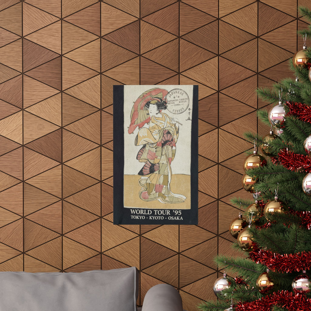 Vintage Bootleg — The First Nakamura Tomijuro As A Woman Dancer — Matte Poster