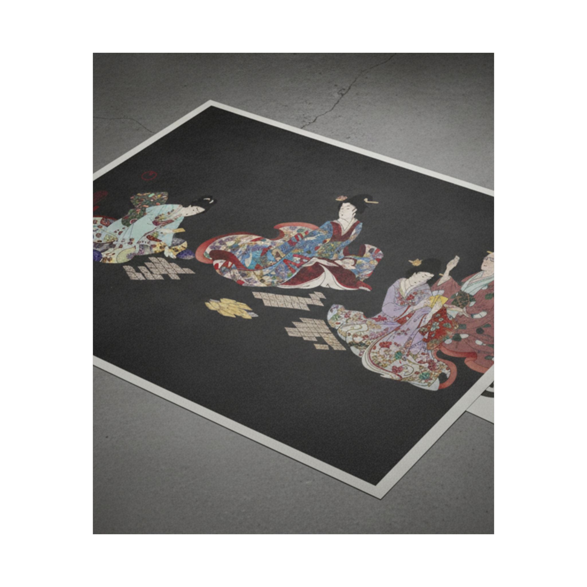 Product Marketing — Chiyoda Castle (Album Of Women) — Matte Poster