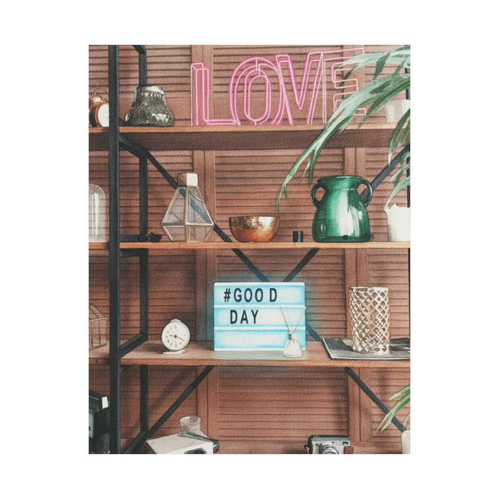 Watercolor — Home — Matte Poster