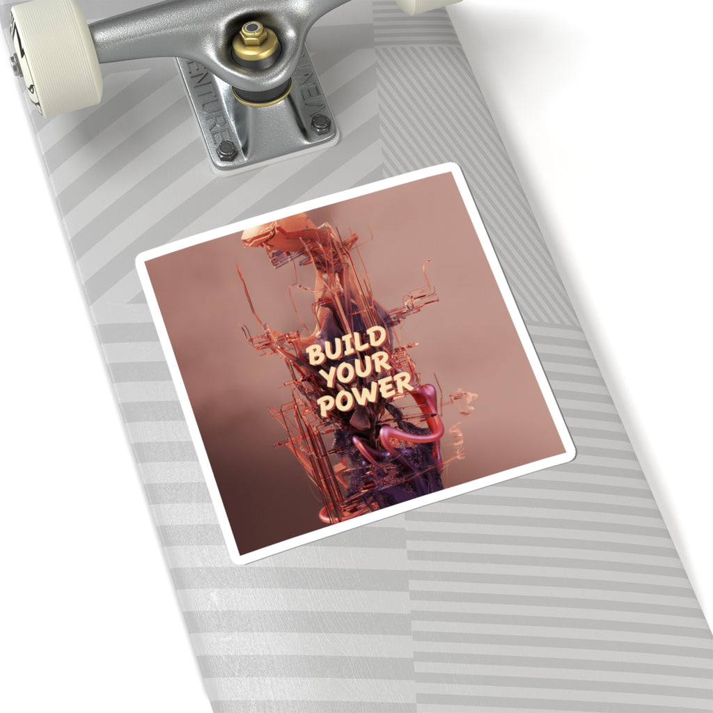 Affirmation — Abstract — Kiss-Cut Sticker