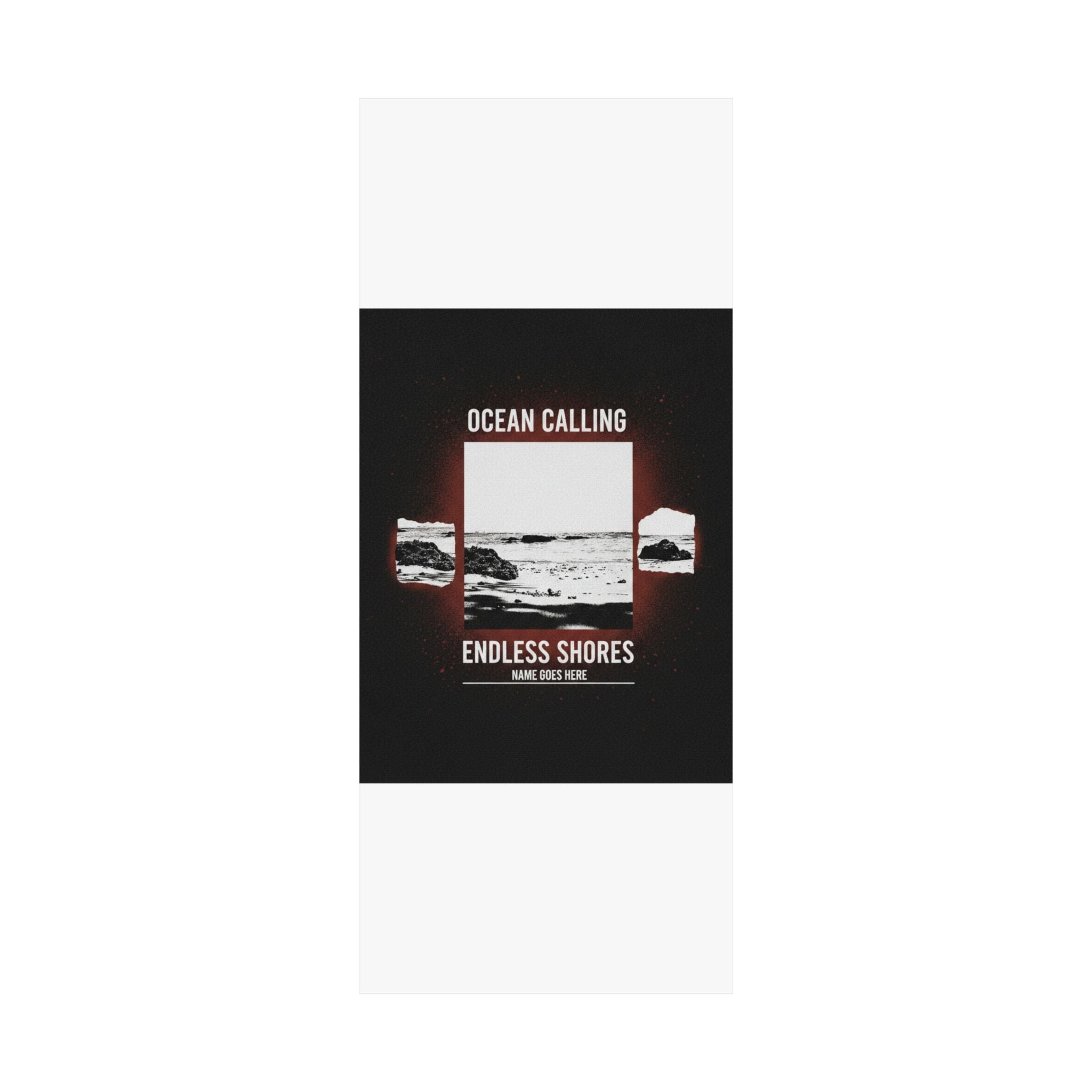 Streetwear Collage — Beach — Matte Poster