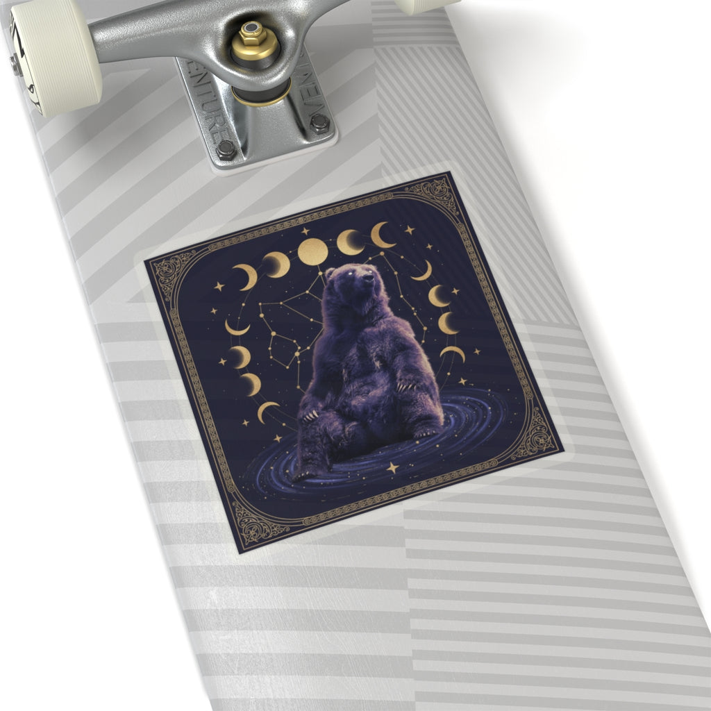 Celestial — Bear — Kiss-Cut Sticker