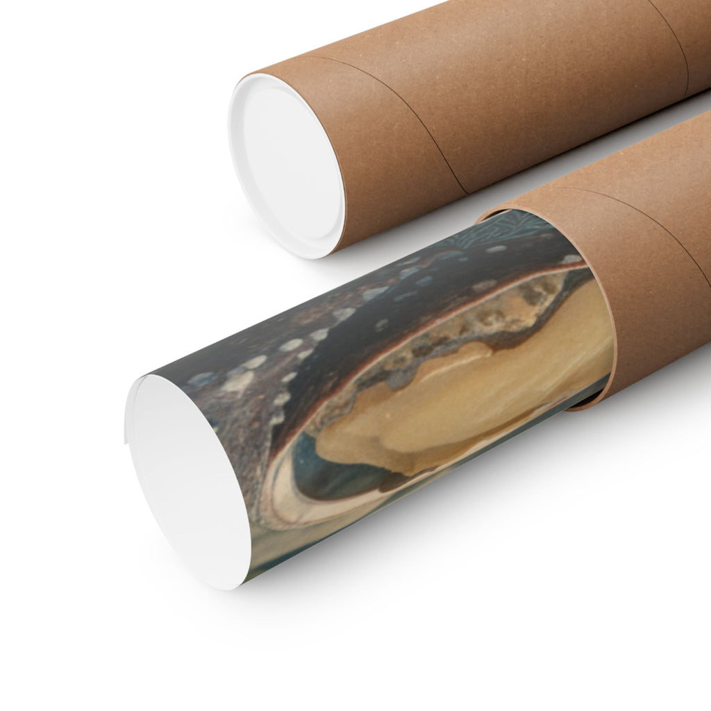 Scenic Nature — Shells Under Water — Matte Poster